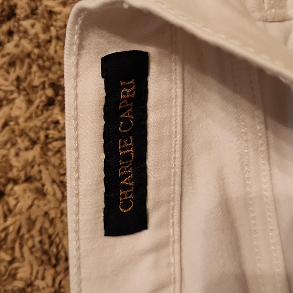 Lucky Brand White Charlie Capri - Picture 5 of 10